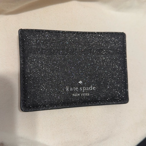 kate spade Accessories - Kate Spade Glitter Card Holder